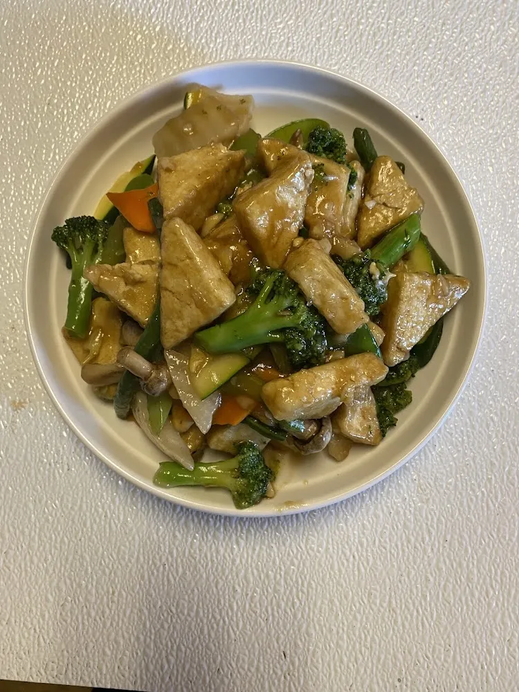 Vegetable and Fried Tofu